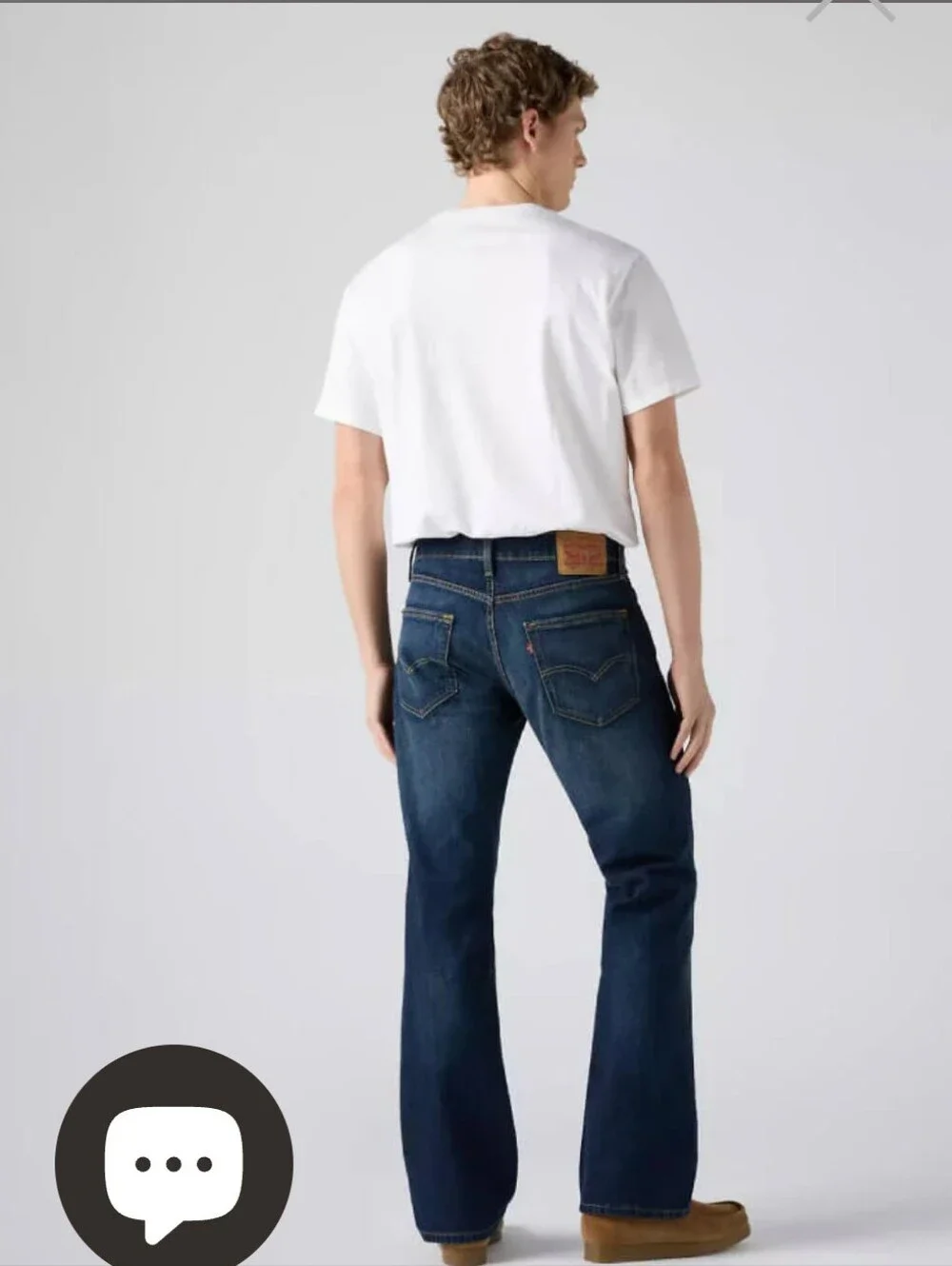 Levi's Men's 527 Slim 5 Pocket Bootcut Dark Wash Jeans Sz 36 × 32